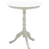 Pieffe Mobili 190014 Tavolino Rotondo, Faggio, Bianco, 50 X 60 cm