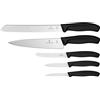 Victorinox Swiss Army Victorinox Swiss Classic set da cucina 5 pezzi nero confezione regalo