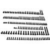 HobbyTech STR-092, set di viti, colore nero