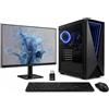 cybertitan Kit Completo Cyber Titan 5700G / 16 Gb Ddr4 / Ram 512 Gb Ssd + Monitor Philips + Tastiera E Mouse Msi
