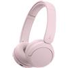 Sony Cuffie Bluetooth wireless Sony WH-CH530, colore rosa, autonomia batteria: 55 ore