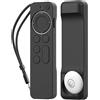 AhaStyle Custodia per telecomando Apple TV Siri Remote Control 4K 2021, compatibile con AirTag, marca AHASTYLE