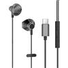 okcsc Cuffie in-ear USB-C con microfono, compatibili con Samsung, iPhone e altri dispositivi