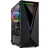 cybertitan PC da gaming Cyber Titan VENOM, con processore AMD Ryzen 5, 32 GB di RAM, 1 TB di SSD, scheda grafica Nvidia RTX 5060 e sistema operativo Windows 11 PRO