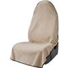 LEADER ACCESSORIES Coprisedili impermeabile beige per auto, marca Leader Accessories, per i sedili anteriori
