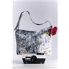 Desigual, BORSA GRANDE RICAMATA, Donna, Cotone, Blu, U