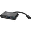 KENSINGTON CH1000 Hub USB-C 4 Porte Dockingstation Nero K39124EU
