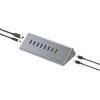 Conceptronic HUBBIES18G Hub USB 3.0 10 Porte Con Docking e Caricatore 60W 2-in-1