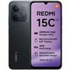 XIAOMI - Redmi 15C 5G 128GB 4GB Ram Display 6.9 Main Camera 50MP f / 1.8 Dual nanoSim USB Type-C Dimensity 6300 6000mAh Minight Black - SPEDIZIONE GRATUITA