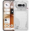 NOTHING-PHONE - Phone (4a) 5G 128GB 8GB Ram Display 6.78' AMOLED 120Hz Man Camera 50+50+8MP Dual nanoSim Android 16 Snapdragon 7s Gen4 5080mAh White - SPEDIZIONE GRATUITA