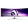 PHILIPS MONITOR CURVO 49 OLED DUAL QHD 32:9 0,03MS 240 HZ 1000 CDM, USB-C DOCK, REG ALTEZZA, DP/HDMI