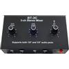No Mixer Stereo A 3 Canali con Regolazione del Volume, Bluetooth 5.4, Mixer pe2952