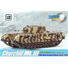Dragon Armor 1:72 60431 Churchill Mk III Tank, British Army, Tunisia, 1943