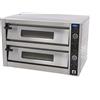 Maxima Forno per Pizza Maxima 9370050 - adatto a 12 Pizze di Ø30cm - 2 Camere
