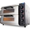 Maxima Forno per Pizza Maxima 9362155 - Adatto a 2 Pizze di Ø40cm - 2 Camere