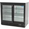 Maxima Frigo per Bevande Maxima 9400915 - 2 Porte Scorrevoli - 4 Ripiani Regolabili
