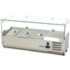 Maxima Vetrina Refrigerata Portacondimenti Maxima 9400317 - 95cm - adatto a 3 x 1/3 GN