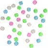WOZOKI Regalo per Clip per Raggi Bici | Raggi delle ruote per biciclette Perline Decorazioni colorate Clip Accessori per bici per bambini Raggi in plastica