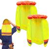 Dinchaakuarry Cappello rigido parasole traspirante scudo collo copertura casco accessori | 2 pezzi alta visibilità cappello rigido parasole regolabile per uomo donna escursionismo outdoor costruzione ciclismo
