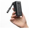 CYCPLUS Pompa Bici Elettrica A4Mini, Motore Brushless, Tubo Rotante, 120PSI | 210g, 2000mAh, Gonfiaggio Rapido, Manometro, Auto Stop, Presta & Schrader, per Bici da Corsa, MTB e Moto