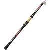 WANGSHAOWEI Canna da Pesca Canna da Pesca Portatile Telescopica con Frusta 2.1M, .4M, .7M, 3.6M, .9M, 4.5M Attrezzatura Viaggio for Carpe Rocciose for Barche Mare