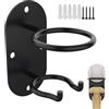 Generic Supporto per mazza da baseball per supporto da parete per anello da | Appendini da parete per mazze da baseball, hockey, softball