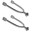 Wilgure Speroni professionali in acciaio inox con collo a forma di U per un maggiore controllo e durata Speroni ergonomici per cavalli