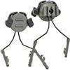 Hemobllo Adattatore Nylon e Cuffie 19-21mm da Supporto Guida per Casco Rotante in Lega per Elmetti, e Paintball