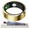 Generic Smart Health Ring - Fitness & Sleep Tracker per donne | Anello unisex per la salute, contapassi, monitoraggio delle calorie bruciate, lunga durata della batteria