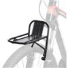 Sxhlseller Portapacchi Anteriore in Lega di Alluminio per Bici da MTB, | Montaggio su forcella anteriore, portapacchi leggero, carico massimo 5 kg, pendolarismo
