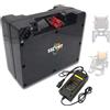 SSCYHT Batteria 24V per Sedia a rotelle elettrica Batteria al Litio 24 Volt | 10Ah 12Ah 15Ah 20Ah 25Ah 30Ah 35Ah 40Ah, ricaricabile, sostitutiva, rimovibile, con connettore Anderson, caricabatterie