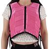 Luocute Giubbotto Equestre per Bambini, Protezione Corpo con Imbottitura | Gilet da equitazione in nylon con cinghie laterali regolabili, protezione per il corpo ammortizzante per bambini
