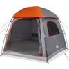 Generic Tenda familiare a igloo per 6 persone, verde, impermeabile