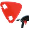 Generico High-Visibility Bike Triangular Reflector - Waterproof Night Riding | 2.76 x 2.36 (7x6cm) Triangular Shape, Ultra-Lightweight (2g) & Thin (2.5mm), Reflective PVC Material,