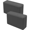 Generic Pilates Block EVA Foam Wedge Balance Barella Stretching | Blocchi per esercizi in schiuma per allenarsi in casa, palestra, allenamento, equilibrio, stretching, meditazione, verticale