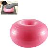 Sxhlseller Donut Yoga Ball Antiscivolo Cuscino per Allenamento Casa Ufficio | di equilibrio gonfiabile, disco in PVC resistente, sgabello per l\'allineamento della postura, posti a sedere in classe,
