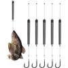 Generic Impianti da pesca con fondo | Anti Snag No Float Regolazione Design Fish | Pre Legato Fuori Fondo Rig Pesca per Bass Catfish Outdoor Salata Fiume Stream Stagno Lago