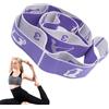Generic Extension Band Loops Attrezzatura per esercizi di stretching | Fascia elastica per tendine del ginocchio per gambe, casa, palestra, flessibilità, allenamento, yoga, pilates, danza, fitness
