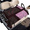 Generic Coprisedile Golf Cart Boho Animal Print Poliestere 130x79 cm | Misura Universale