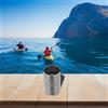 EfforPrac Porta canna girevole in acciaio inox da 1,5 pollici OD Boat Yacht | Rotazione a 360 gradi, si adatta a qualsiasi posizione di pesca, migliora l'efficienza della cattura