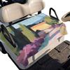 Generic Coprisedile Golf Cart Country Road in Poliestere 130x79 cm | Taglia Universale