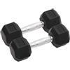 Nqyjm Total Ghisa Bodybuilding - Set di 2 manubri da 6 kg | Esercizi di fitness, Allenamento Casa e Palestra
