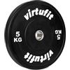 VirtuFit Hi-Temp Bumper Plate - Disco olimpico in gomma, 50 mm, 5 kg