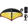 Ronyme Vela Wind Gonfiabile con Maniglia in Fibra di Carbonio Compatto Portatile per Principianti,