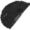 HAPINARY Tappeto elastico rotondo 115 CM in PP nero per trampolino | Ricambio con 36 V-Hooks, distribuzione uniforme della tensione, uso indoor e outdoor, stabilità per il salto
