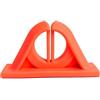 Generic Supporto per canna da pesca in silicone senza foratura | Supporto da parete verticale per canna da pesca, per cortile, appartamento, garage, balcone, padre, marito