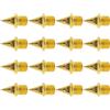 ECMQS 16 punte di ricambio per scarpe da corsa Sprint da 1/4 | Track and Crosses Country Spikes - Ago in lega di acciaio per scarpe da corsa Sprint