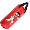 Tonysa Borsa da Boxe per Bambini, Pelle PU Spessa, 53cm | Chiusura con cerniera, Avvolgimento a 360 gradi, Imbottitura quadrupla, Adatto ai bambini, Colore rosso o