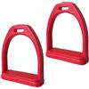 Limtula Staffe per da 2 Lotti con Slot Attacco | Staffe per western in plastica leggera resistenza, accessorio per equitazione equestre affidabile
