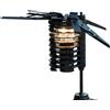 Dinchaakuarry LED Light Stand 255g Leggero Portatile Pieghevole Forniture Esterne | Supporto per lanterna da campeggio per prato, parco, giardino, patio, cortile, veranda, camper, casa, falò, picnic